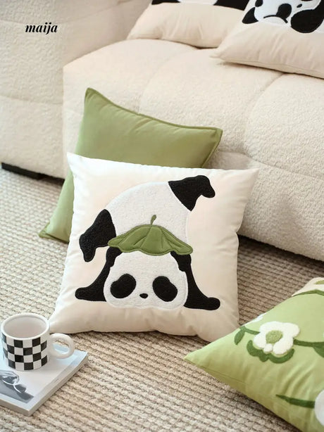 Shy Panda Cushion from MISTYWOOD