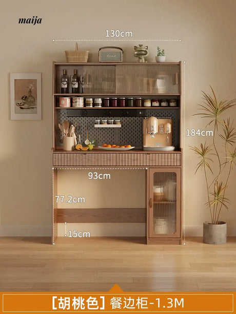 FUYUKI San Diego Retractable Dining Table and Cabinet from FUYUKI