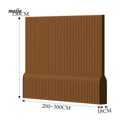 SHIBA Paper Flexible Partition Wall with Ledge from maija