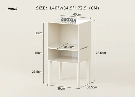 LOWERLEFT Acrylic Minimalist Bedroom Cabinet from HOBBYTREE
