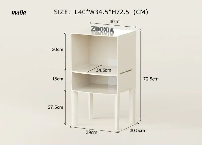 LOWERLEFT Acrylic Minimalist Bedroom Cabinet from HOBBYTREE