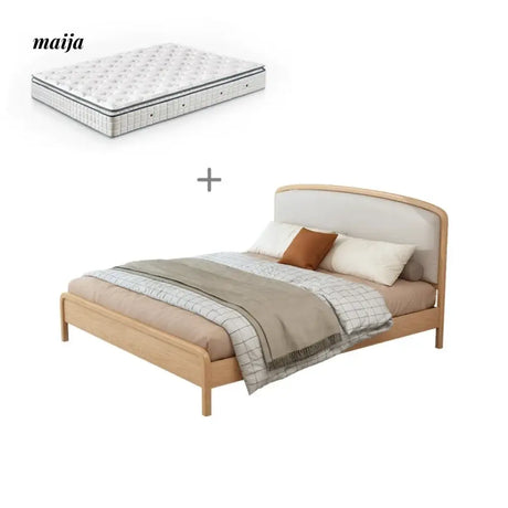 FUYUKI Jacksonville Solid Wood Bed from KENZAKI