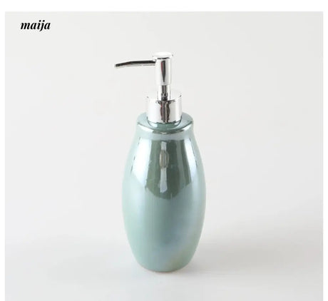 KULE HOME Pearlescent Ceramic Shower Gel and Lotion Holder from KULE HOME