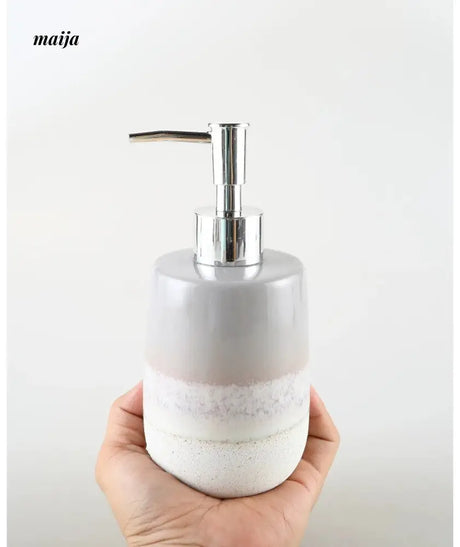 KULE HOME Retro Ceramic Lotion and Shampoo Bottle from KULE HOME