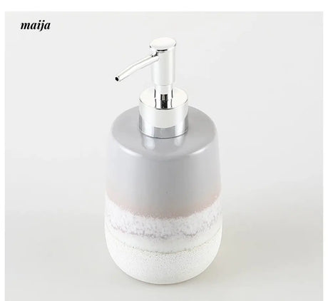 KULE HOME Retro Ceramic Lotion and Shampoo Bottle from KULE HOME