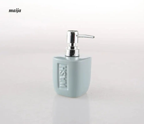 KULE HOME Pastel Ceramic Lotion Bottle for Bathroom from KULE HOME