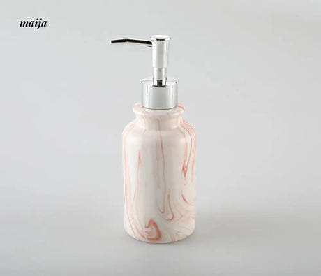 KULE HOME Marble Ceramic Lotion and Soap Dispenser from KULE HOME