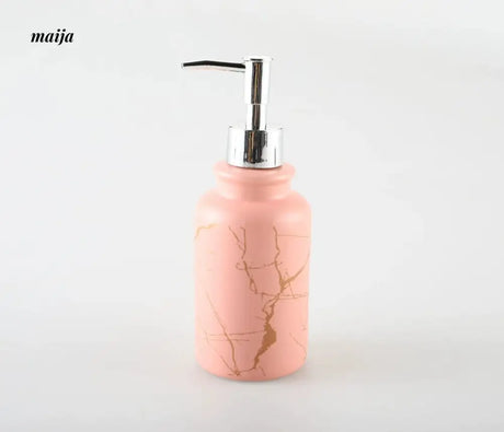 KULE HOME Marble Ceramic Lotion and Soap Dispenser from KULE HOME