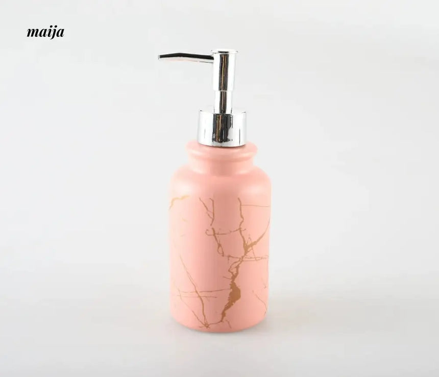 KULE HOME Marble Ceramic Lotion and Soap Dispenser from KULE HOME