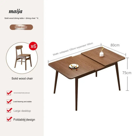 FUYUKI Extendable Dining Table from FUYUKI