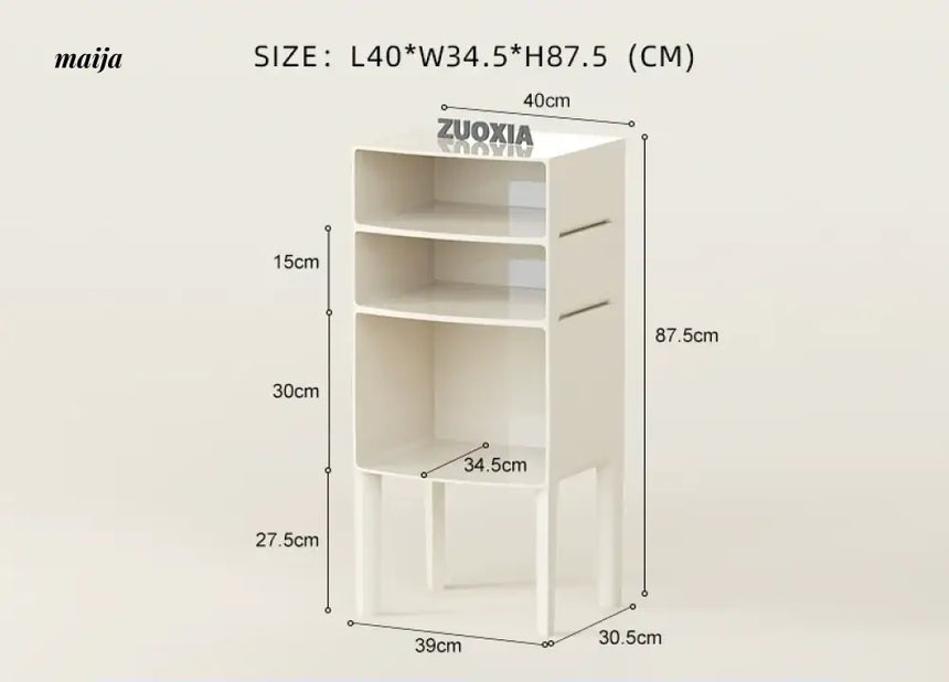 LOWERLEFT Acrylic Minimalist Bedroom Cabinet from HOBBYTREE