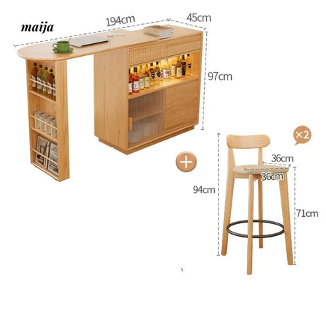 FUYUKI Macon Bar Table from FUYUKI