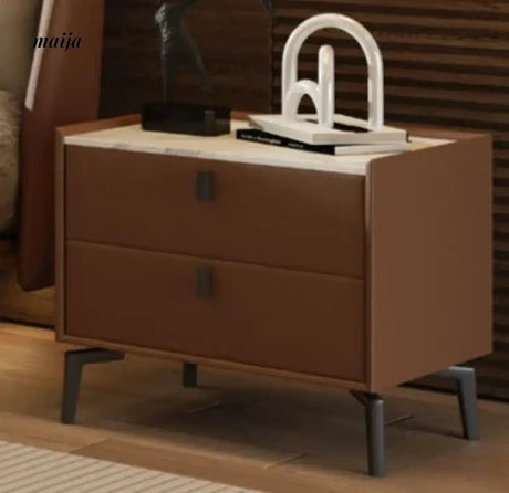 Conway Suspended Leather Bed from Kaiyashi