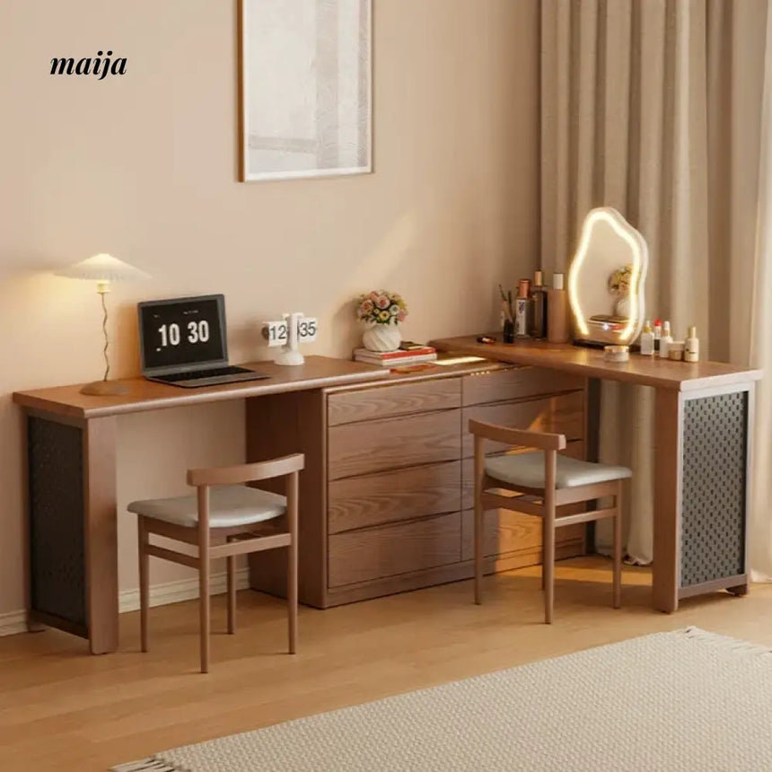 FUYUKI Huntsville Solid Wood Dressing Table from FUYUKI