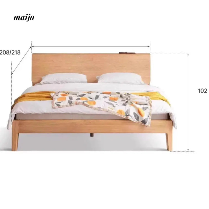 GENJI Arabella Solid Wood Bed from GENJI