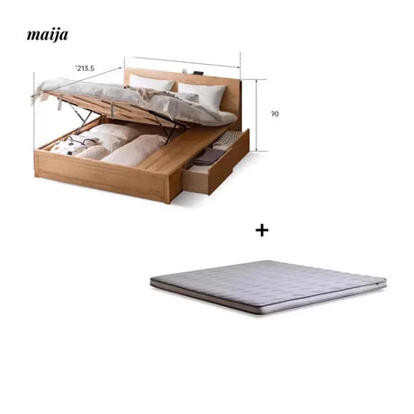 GENJI Grant Solid Wood Bed from GENJI