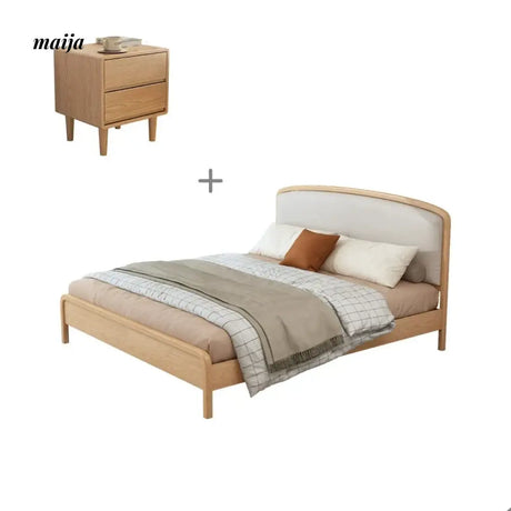 FUYUKI Jacksonville Solid Wood Bed from FUYUKI
