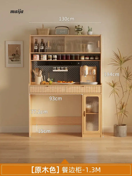 FUYUKI San Diego Retractable Dining Table and Cabinet from FUYUKI