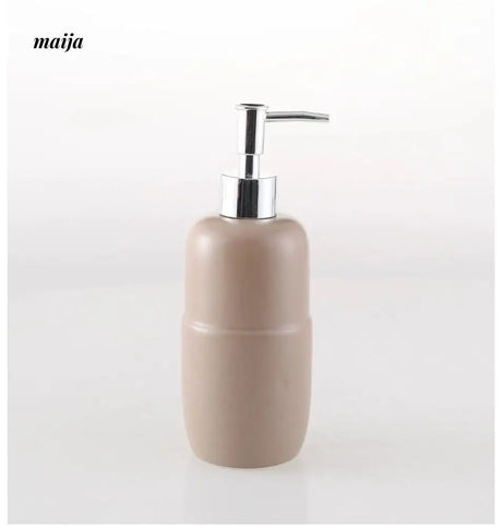 KULE HOME Pastel Ceramic Lotion Bottle for Shower Gel from KULE HOME