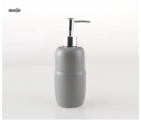 KULE HOME Pastel Ceramic Lotion Bottle for Shower Gel from KULE HOME