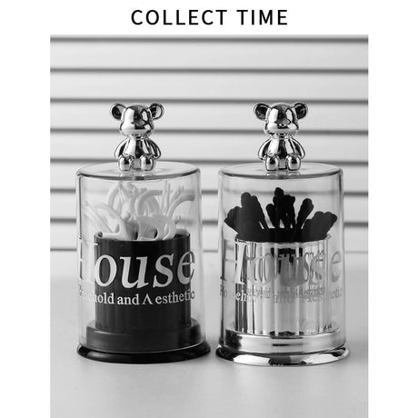 COLLECT TIME Black Paper Tissue Box for Coffee Table from COLLECT TIME