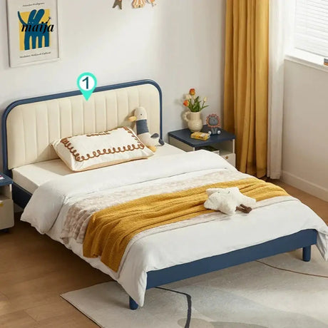LINSYKIDS Celia Soft Headboard Children's Bed from LINSY KIDS