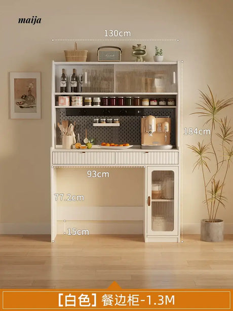 FUYUKI San Diego Retractable Dining Table and Cabinet from FUYUKI