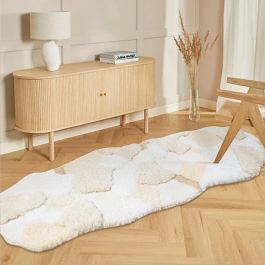 KENZAKI Sakura Snow Washable Rug from KENZAKI
