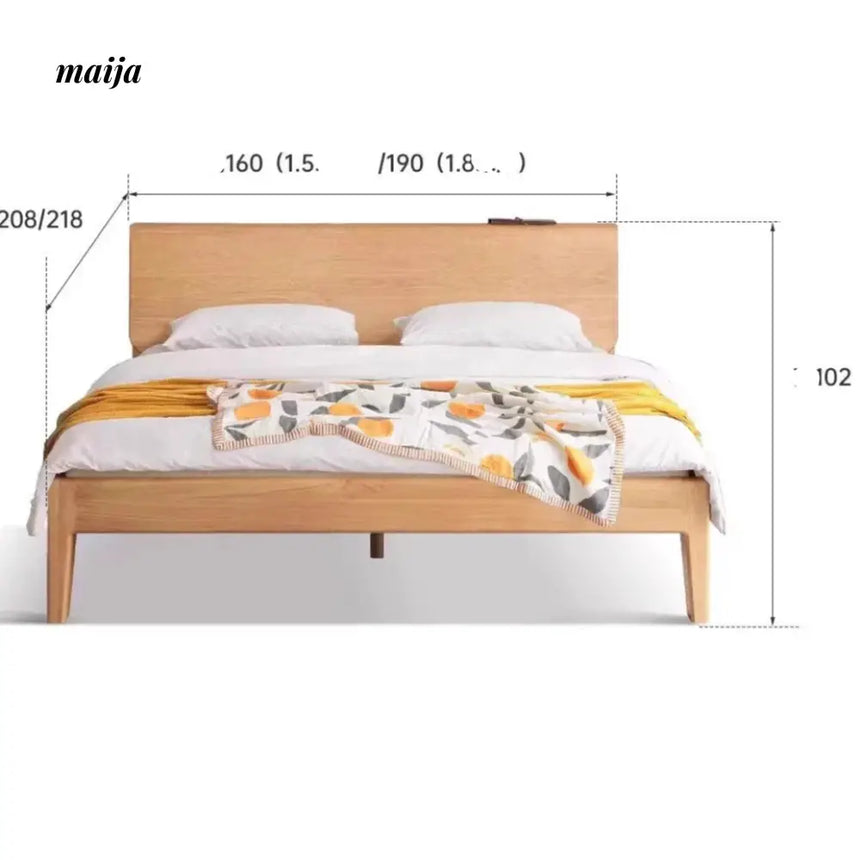 GENJI Arabella Solid Wood Bed from GENJI