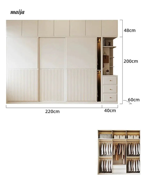 Castaneda Sliding Door Wardrobe from maija