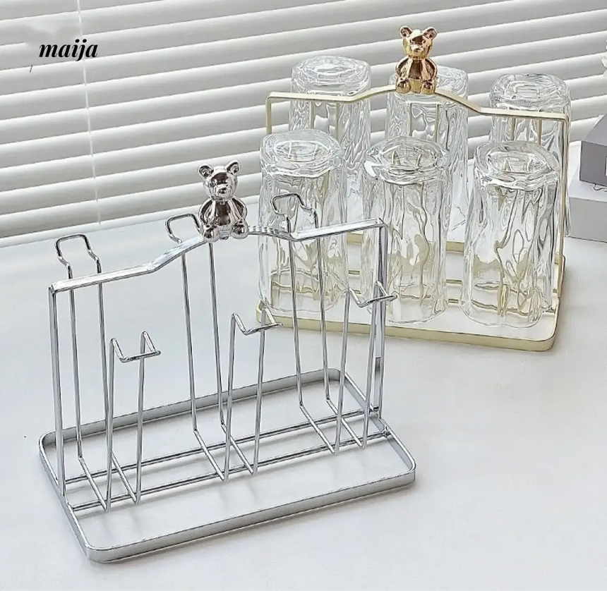 BANKE Cute Glass Holder Drying Rack from BANKE