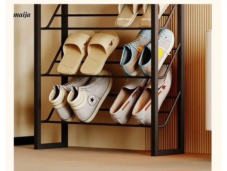 YUJIA Nordic Iron Shoe Rack Multi-Layer Storage from YUJIA