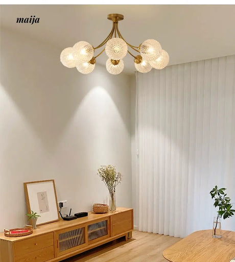 NANCY French Minimalist Chandelier with Glass from NANCY