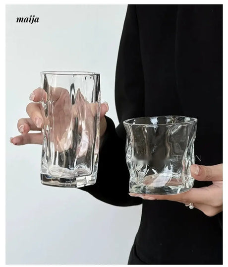 ANFAN Coffee Car Design Glass Wine Cup from OKADA YAKI