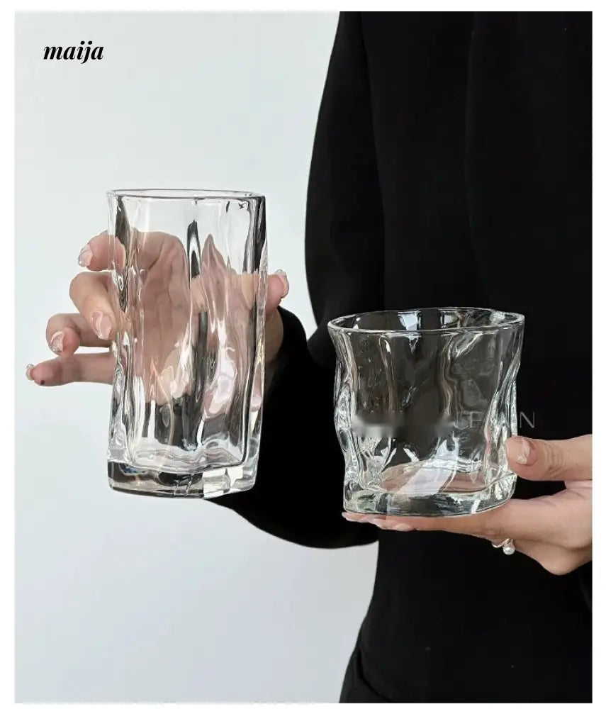 ANFAN Coffee Car Design Glass Wine Cup from OKADA YAKI