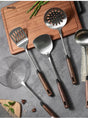 CAROTE Stainless Steel Spatula with Walnut Handle from CAROTE