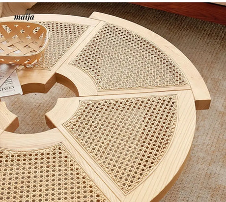 19 DREAM SPACE Rattan Tea Table from 19 DREAM SPACE