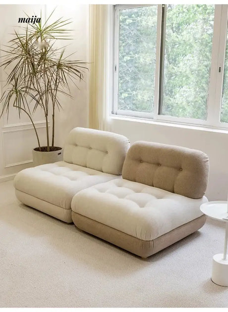 YAN JIAN Creative Wabi-Sabi Module Sofa in Light Luxury Style from YAN JIAN