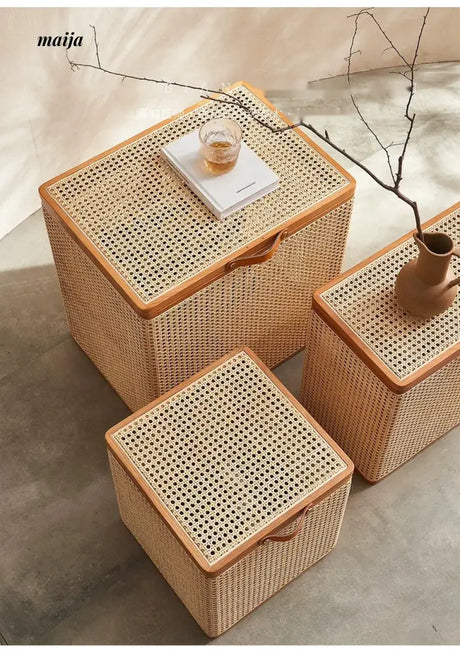 RATTAN CRAFTSMAN Wooden Storage Box from RATTAN CRAFTSMAN