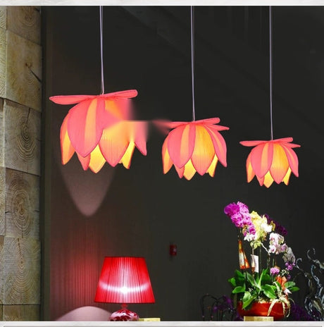 ZHONGSHAN Lotus Chandelier for Zen Restaurant from ZHONGSHAN