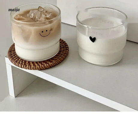 BANKE Smile Coffee Glass Cup from BANKE