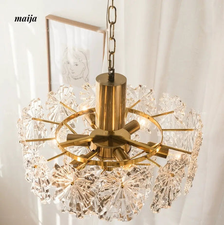 LYNN French Glossy Retro Ceiling Lamp from Lynn's Lamp