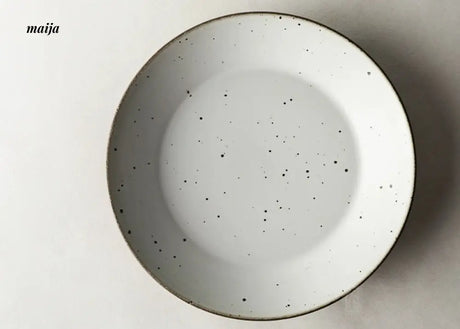 JOTO Japanese Handmade Ceramic Dinner Plate Restaurant Tableware from JOTO