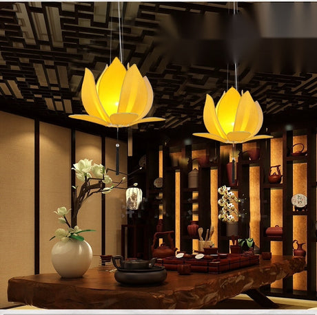 ZHONGSHAN Lotus Chandelier for Zen Restaurant from ZHONGSHAN