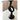 GUIFOU Retro Black Glass Candlestick from GUIFOU