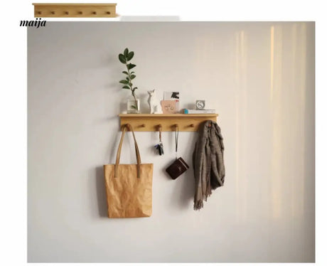 OGI NO RYOHIN Bedroom Wall Hook and Hanging Shelf from HOBBYTREE