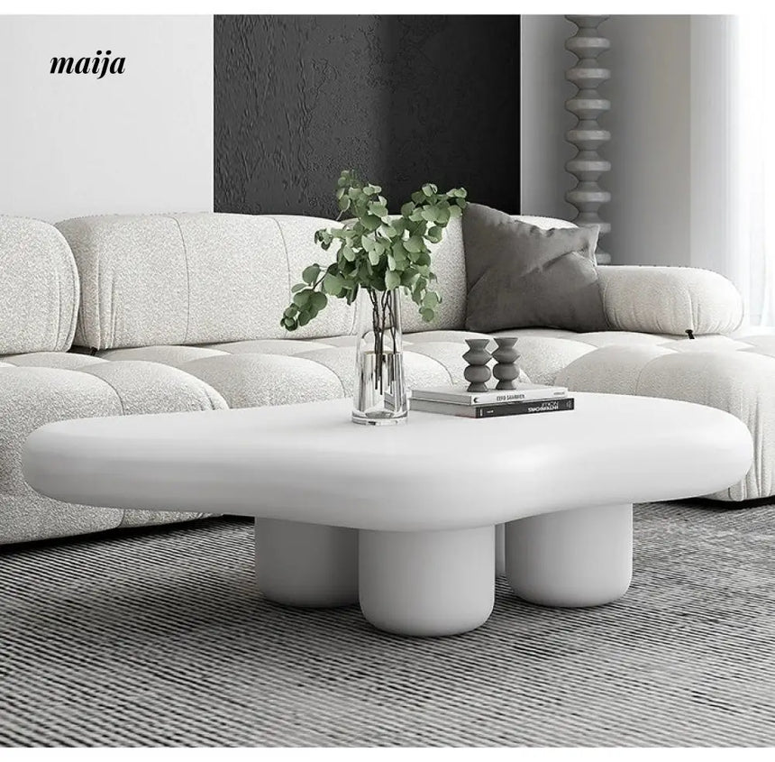 SMALL HIBISCUS Irregular Cloud Coffee Table French Style from SMALL HIBISCUS
