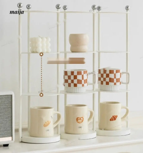 LIVINGPLUS Ins Style Cup Storage Rack from LIVINGPLUS