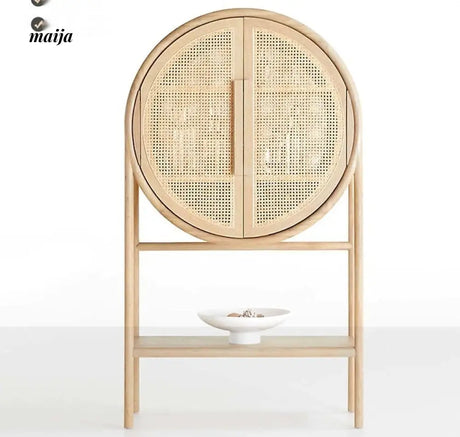 RATTAN CRAFTSMAN Light Luxury Wine Cabinet from RATTAN CRAFTSMAN