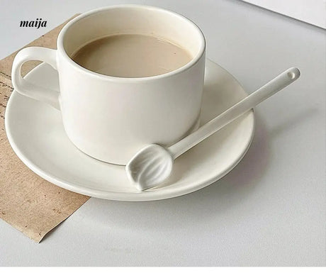 BANKE Tulip Ceramic Coffee Spoon Creative Stick from BANKE